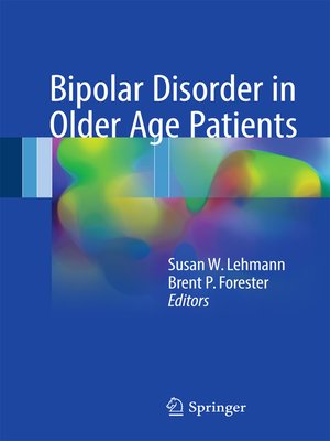 cover image of Bipolar Disorder in Older Age Patients